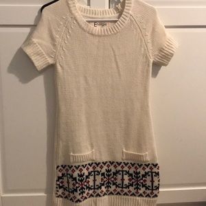 Size large sweater dress! Holiday sweater !